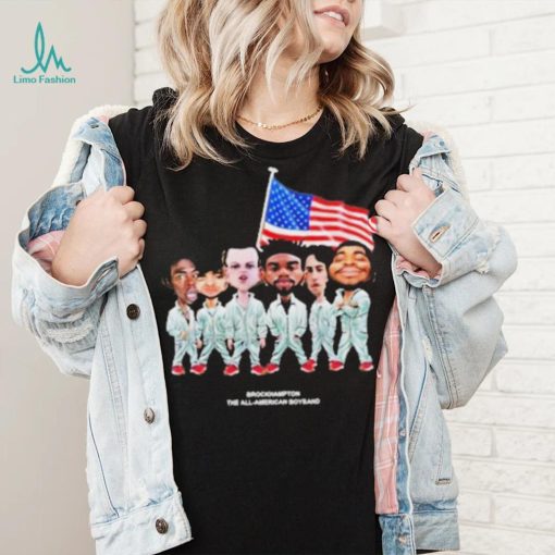 Brockhampton All American Caricature T shirt