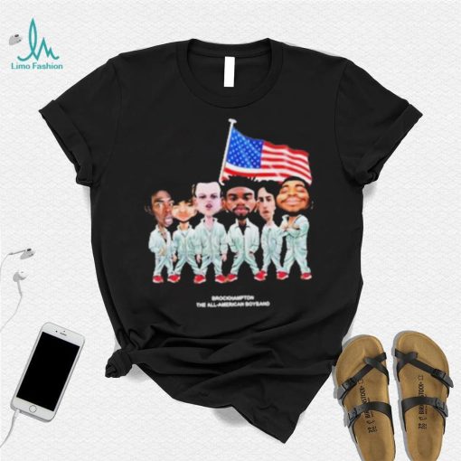 Brockhampton All American Caricature T shirt