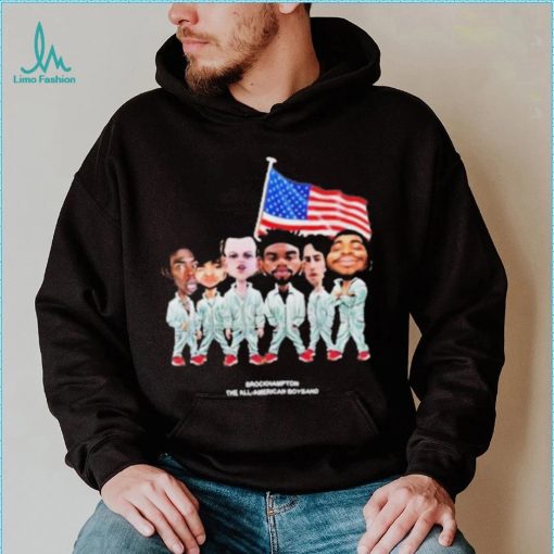 Brockhampton All American Caricature T shirt