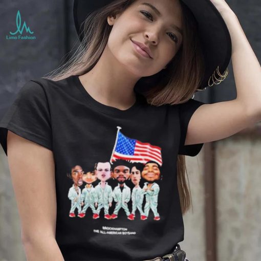Brockhampton All American Caricature T shirt