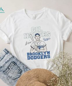 Brooklyn Dodgers Gil Hodges Signature shirt