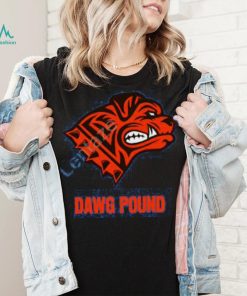 Browns Dawg Pound Logo Shirt Nfl_Dovkleiman