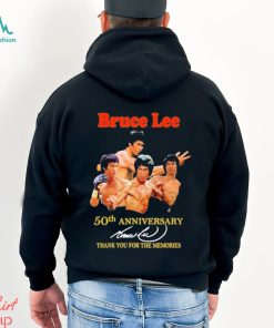 Bruce lee 50th anniversary thank you for the memories shirt