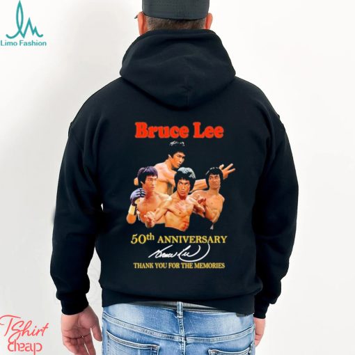 Bruce lee 50th anniversary thank you for the memories shirt