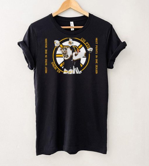 Bruins win presidents’ trophy in record breaking season 2023 shirt