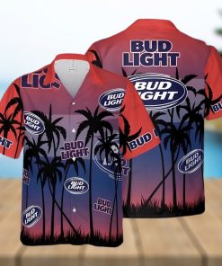 Bud Light Beer Hawaiian Shirt Custom Hawaiian Aloha Shirt
