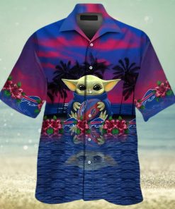 Buffalo Bills Hawaiian Shirt, Baby Yoda, Tropical Hawaiian Shirt