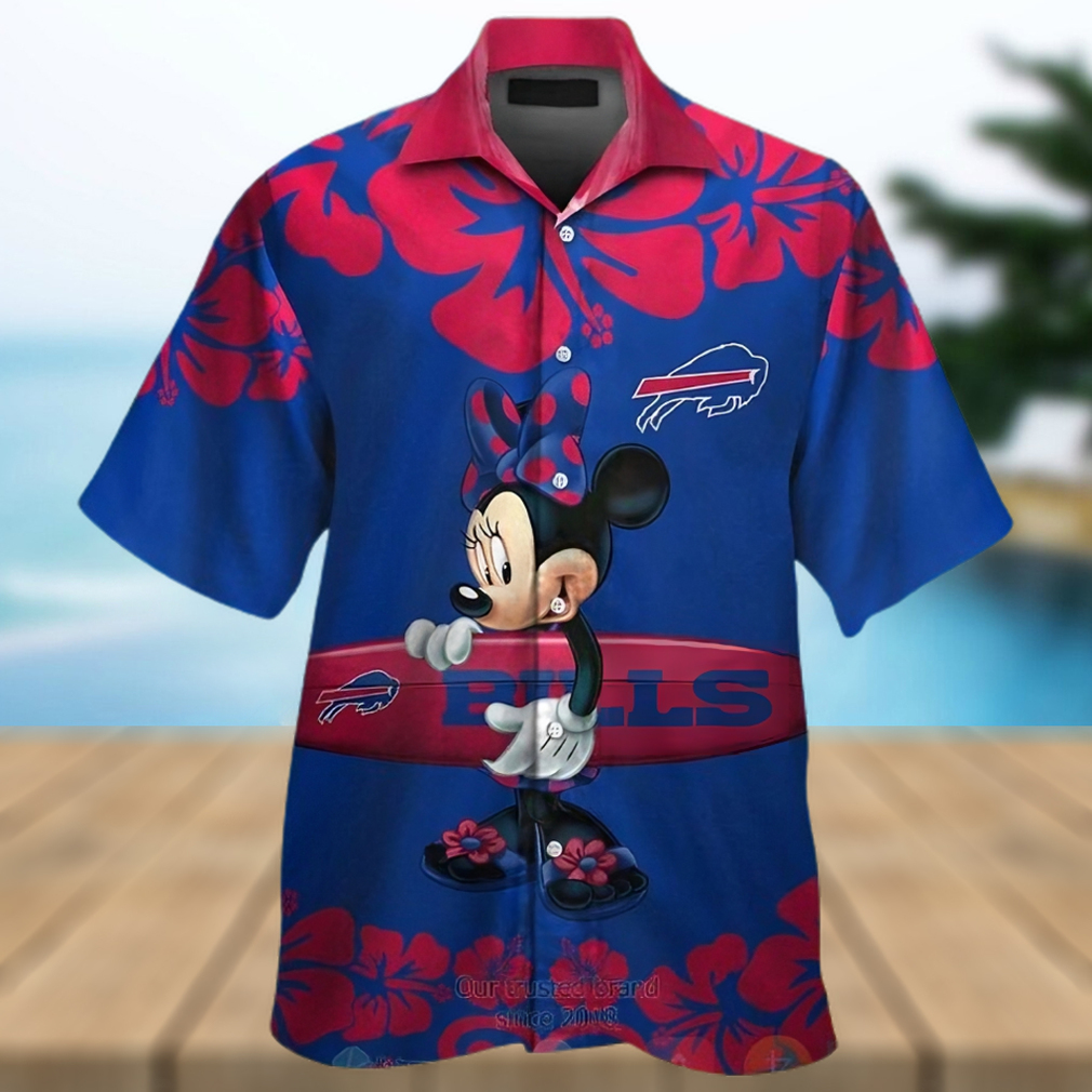 Buffalo Bills Hawaiian Shirt, Minnie Mouse, Tropical Hawaiian Shirt