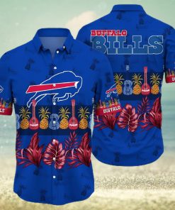 Buffalo Bills Hawaiian Shirt, Musical Instrument, Hawaiian Style Shirt