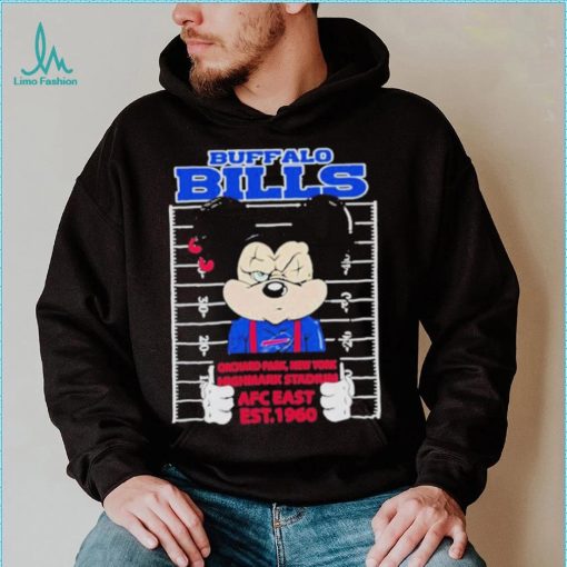 Buffalo Bills Mickey Mouse Orchard Park New York Highmark Stadium Afc Est 1960 Shirt