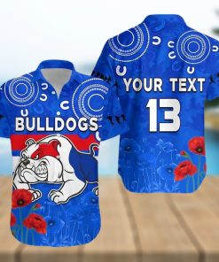 Bulldogs 2023 Hawaiian Shirt Western Dogs Aboriginal Poppy Lt13_0 What Pants To Wear With