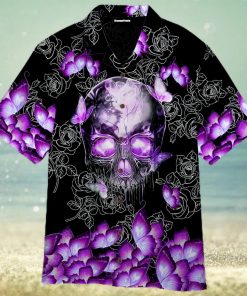 Butterfly Skull Hawaiian Shirt For Men Women Adult Wt5440 1