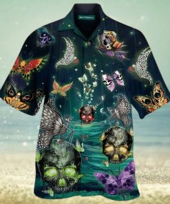 Butterfly Skull Hawaiian Shirt Pre10116 1