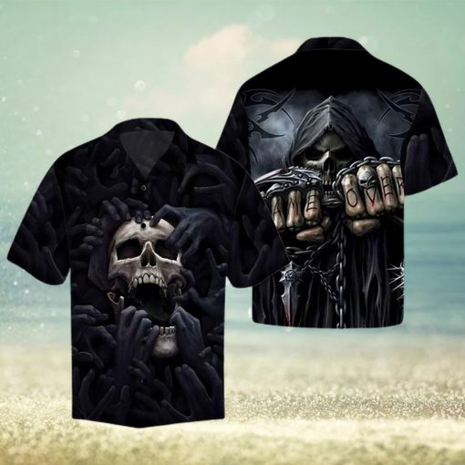 Buy Amazing Skull – Hawaiian Shirt – Td283 1