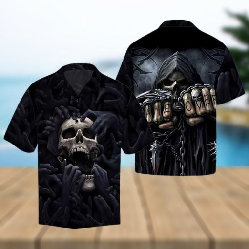 Buy Amazing Skull – Hawaiian Shirt – Td283 1