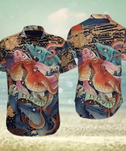 Buy Japanese Aesthetic Ukiyoe Hawaiian Shirt