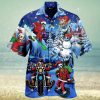 Skull Rose Hawaiian Shirt Made In Hawaii Summer Shirt Beach Shir