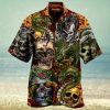 Skull Rock Hawaiian Shirt For Men Women Adult