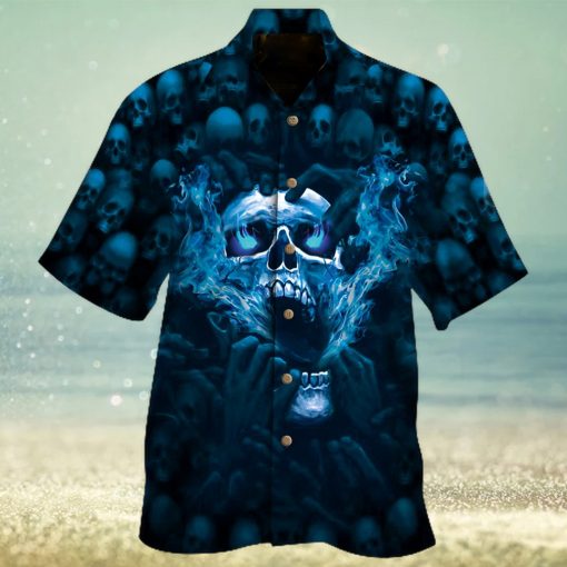 Buy Skull Hawaiian 3d Shirtt