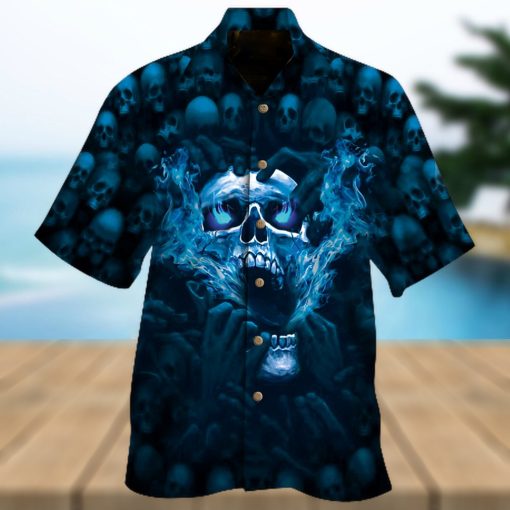 Buy Skull Hawaiian 3d Shirtt