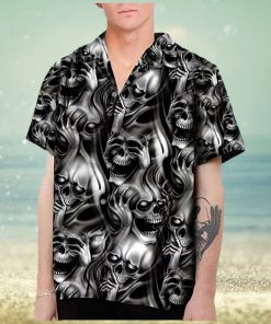 Buy Skull Hawaiian Shirt For Men Women