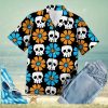 Skull Rose Hawaiian Shirt For Men Women Adult