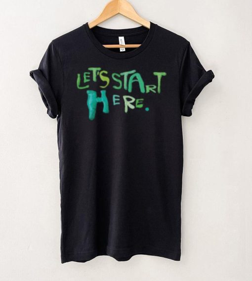 C.V Thomas Let’s Start Here T Shirt