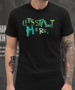 C.V Thomas Let's Start Here T Shirt