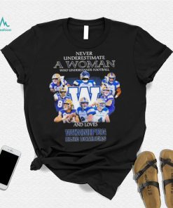 CFL Winnipeg Blue Bombers Never Underestimate A Woman Understands Football T Shirt