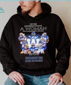 CFL Winnipeg Blue Bombers Never Underestimate A Woman Understands Football T Shirt