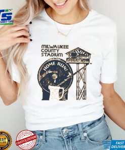 COUNTY STADIUM BEER SLIDE shirt