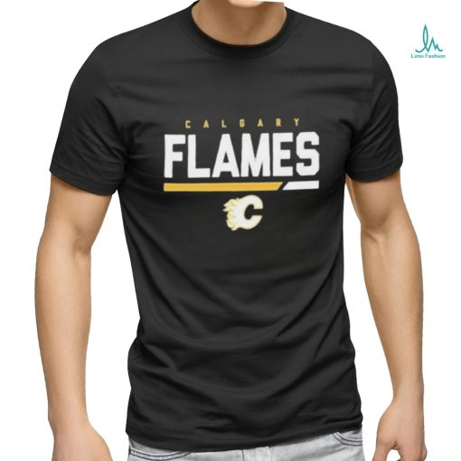 Calgary flames levelwear red little richmond t shirt