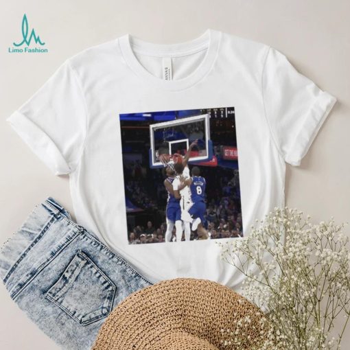 Cam Johnson Put Embiid On A Poster Shirt