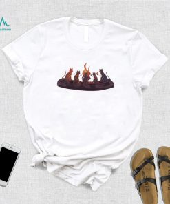 Campfire Cats T shirt