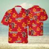 Tropical Blue Skull Hawaiian Shirt Summer Button Up For Men Women Couple