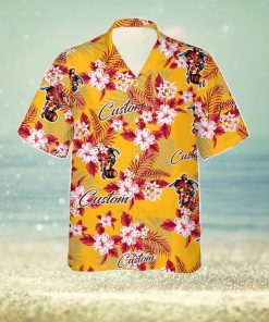 Captain Morgan Hawaiian Shirt Flowers Pattern Personalized Gift Men And Women