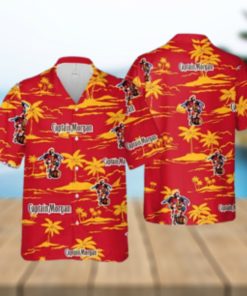 Captain Morgan Hawaiian Shirt Gift For Beach Trip