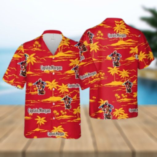 Captain Morgan Hawaiian Shirt Gift For Beach Trip