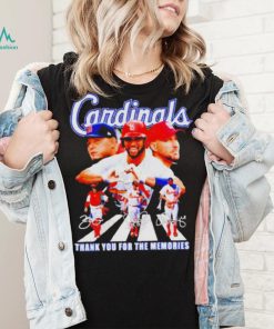 Cardinals Players Thank You For The Memories Signatures Shirt