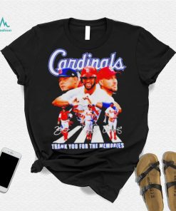 Cardinals Players Thank You For The Memories Signatures Shirt