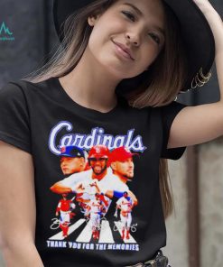 Cardinals Players Thank You For The Memories Signatures Shirt