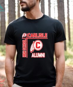 Carlisle high school alumni logo t shirt