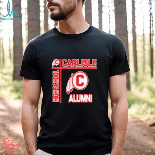 Carlisle high school alumni logo t shirt