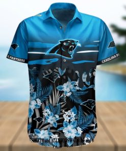 Carolina Panthers All Over Print Hawaiian Shirt