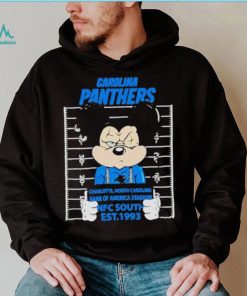 Carolina Panthers Mickey Mouse Charlotte North Carolina Bank Of America Stadium Nfc South Est 1993 Shirt