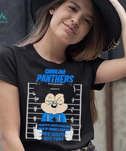 Carolina Panthers Mickey Mouse Charlotte North Carolina Bank Of America Stadium Nfc South Est 1993 Shirt