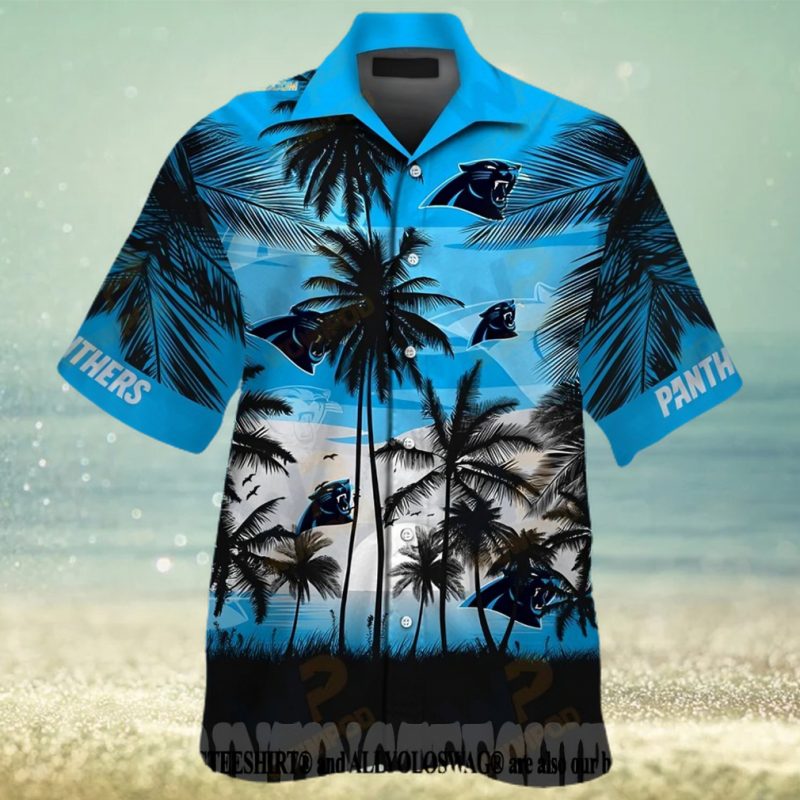 Carolina panthers tropical Summer Vibe Hawaiian Shirt