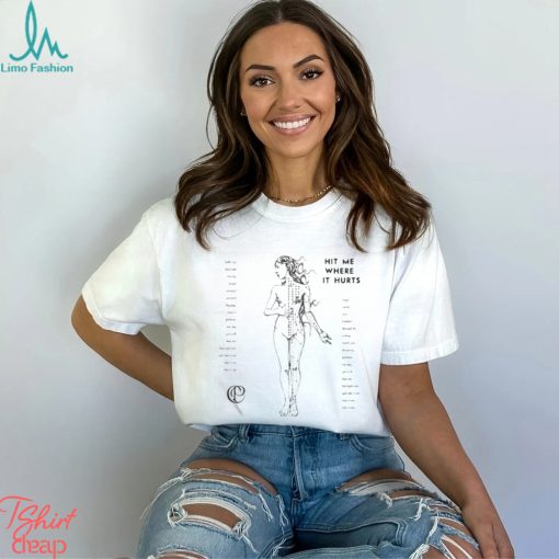 Caroline polachek merch hit me where it hurts t shirt