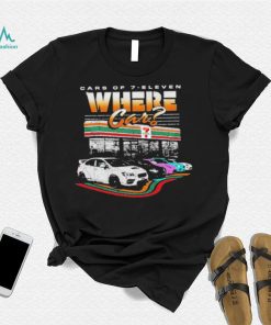 Cars 7 Eleven Where Car Shirt