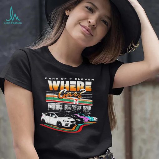 Cars 7 Eleven Where Car Shirt